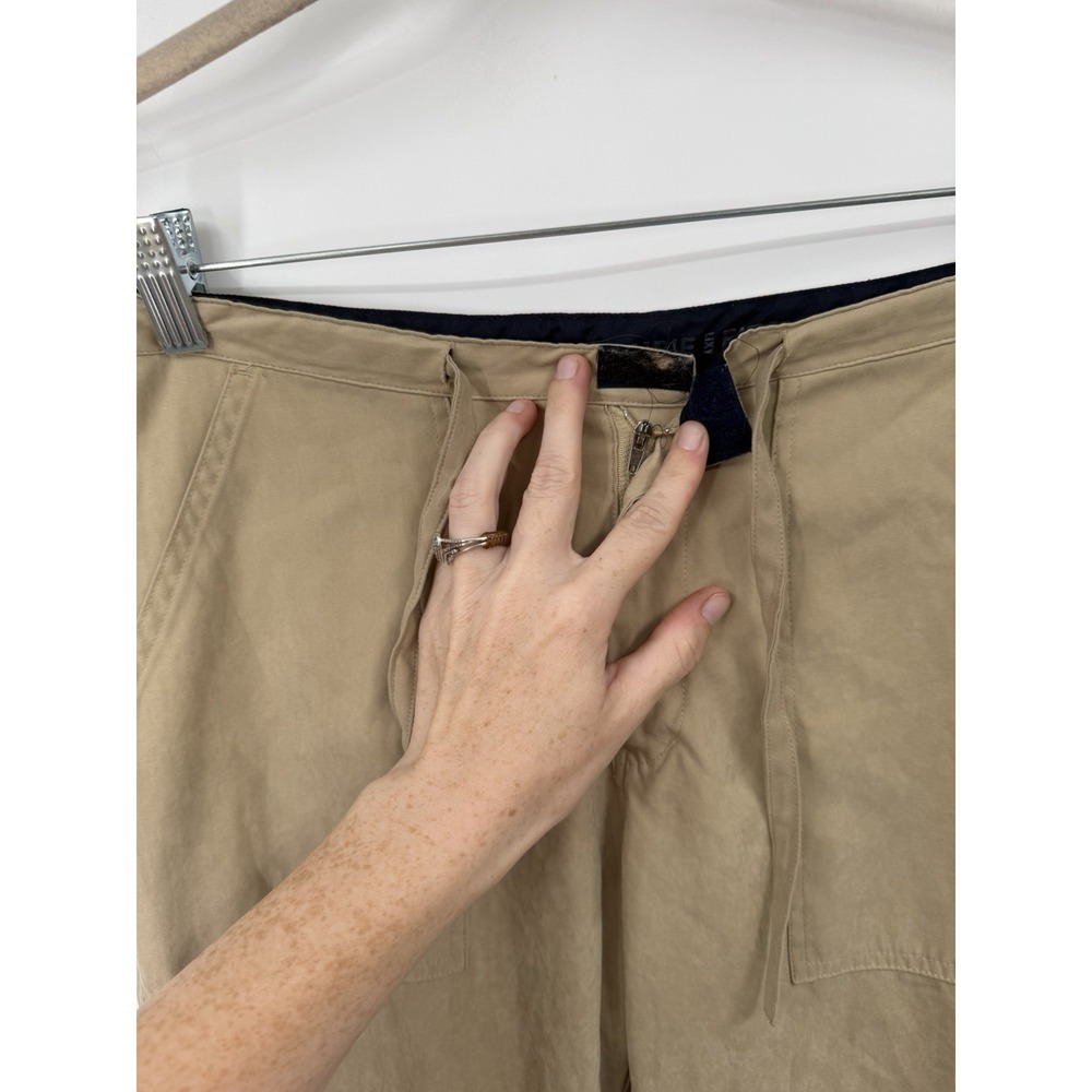 Abercrombie & Fitch Hiking Pants Women M Beige Gorpcore Outdoor Camping Trail - Picture 11 of 11